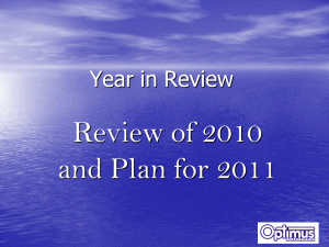Year in Review Goal Planning Tool